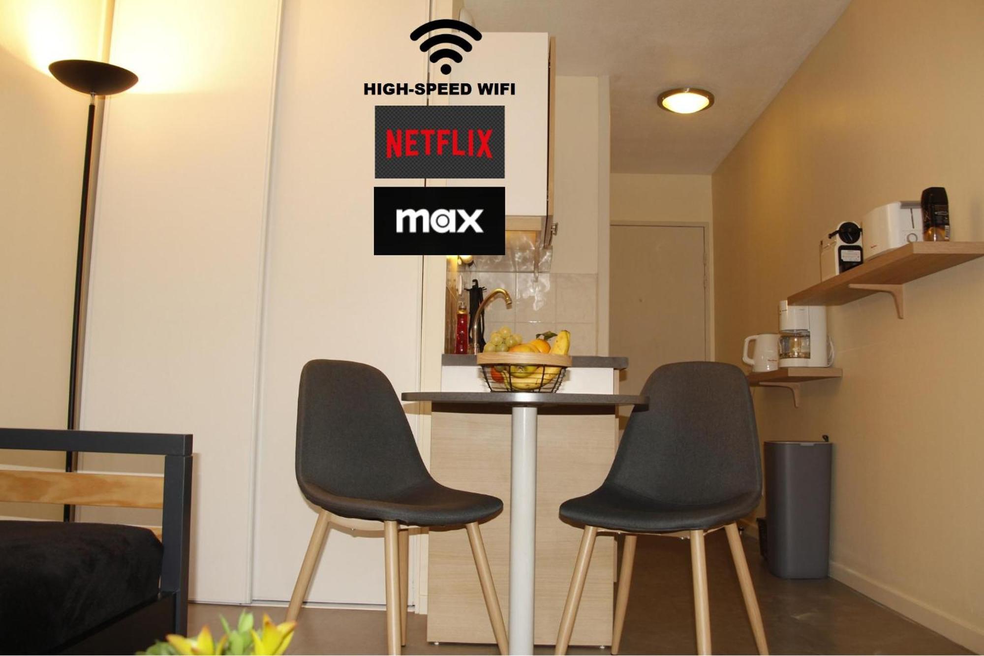 Apartament Grenoble Hyper-Centre + Wifi + Netflix Zewnętrze zdjęcie